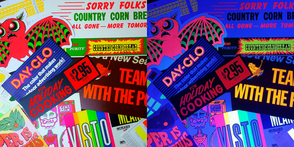 Day Glo Color Chart
