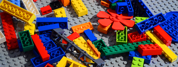 pile of colorful legos