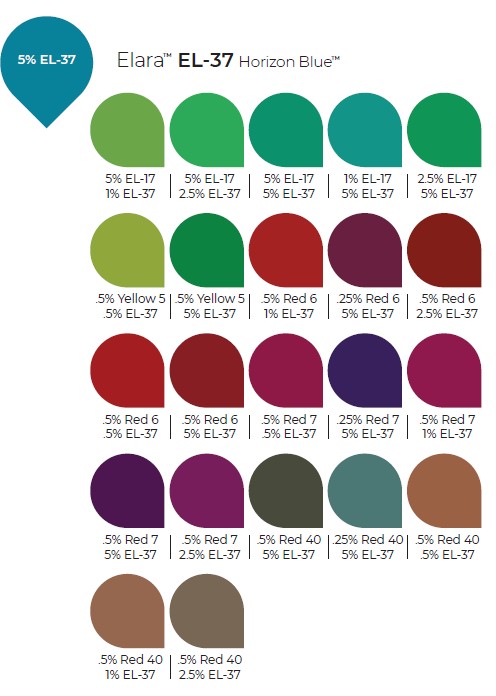 Sample Color Card